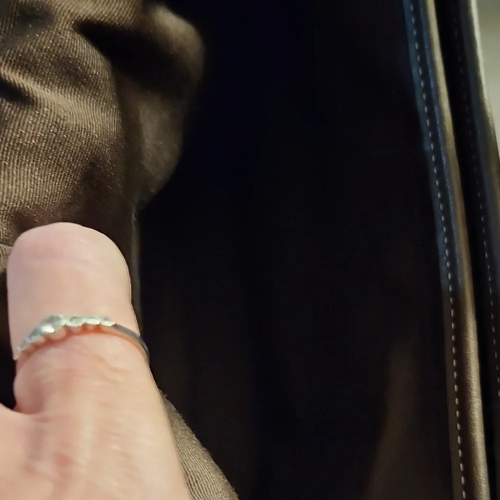 Coach Chocolate Leather Shoulder Bag - Picture 6 of 11